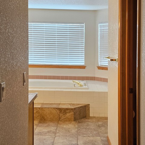 Project Master bath remodeling, heated floor, self standing tub, cabinets, Castle Rock, Colorado ' image - ' 5