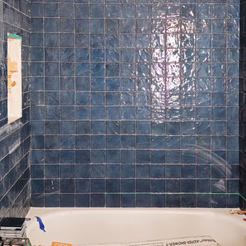 Project La belle antique blue shower, Castle Rock, Colorado ' image - ' 4