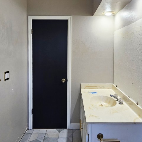 Project Bathroom remodeling, beige and blue tones, Centennial, Colorado ' image - ' 1