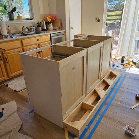 Project Kitchen remodeling carpentry and tiling, Castle Rock, Colorado ' image - ' 1