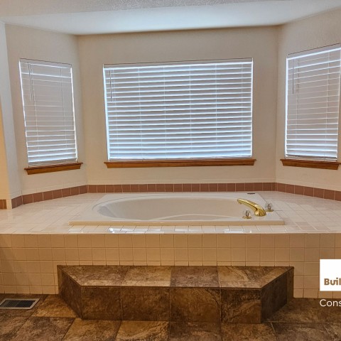 Project Master bath remodeling, heated floor, self standing tub, cabinets, Castle Rock, Colorado ' image - ' 6