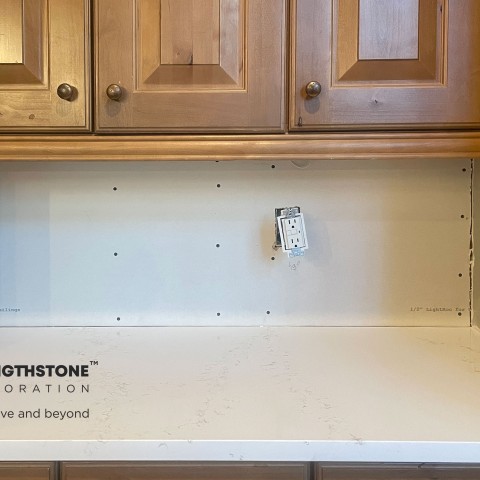 Project Gold trims kitchen backsplash, Lone Tree, Colorado ' image - ' 5