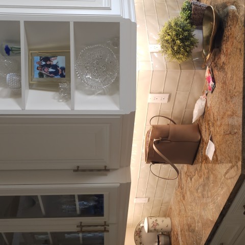 Project Kitchen backsplash glass tiles, Castle Pines, Colorado ' image - ' 6