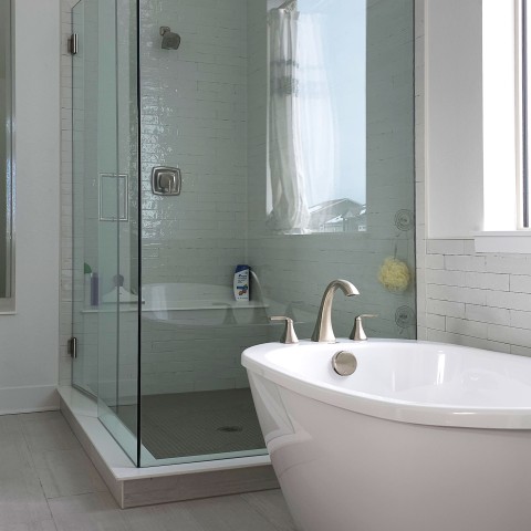 Project Bathroom tub tiling subway tile, Castle Rock, Colorado ' image - ' 2